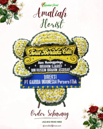Papan Bunga Duka di Sukaasih